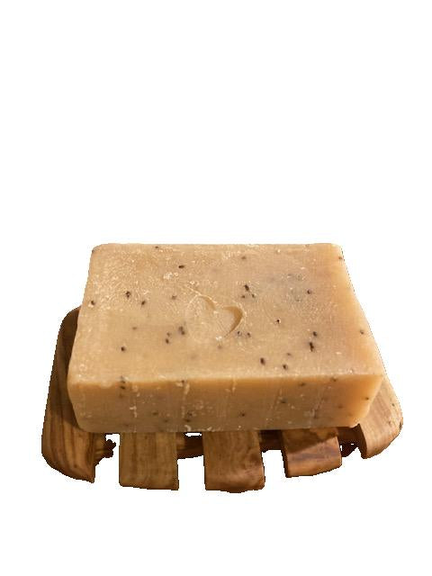 ROSA exfoliating body soap - natural - Organic Shea