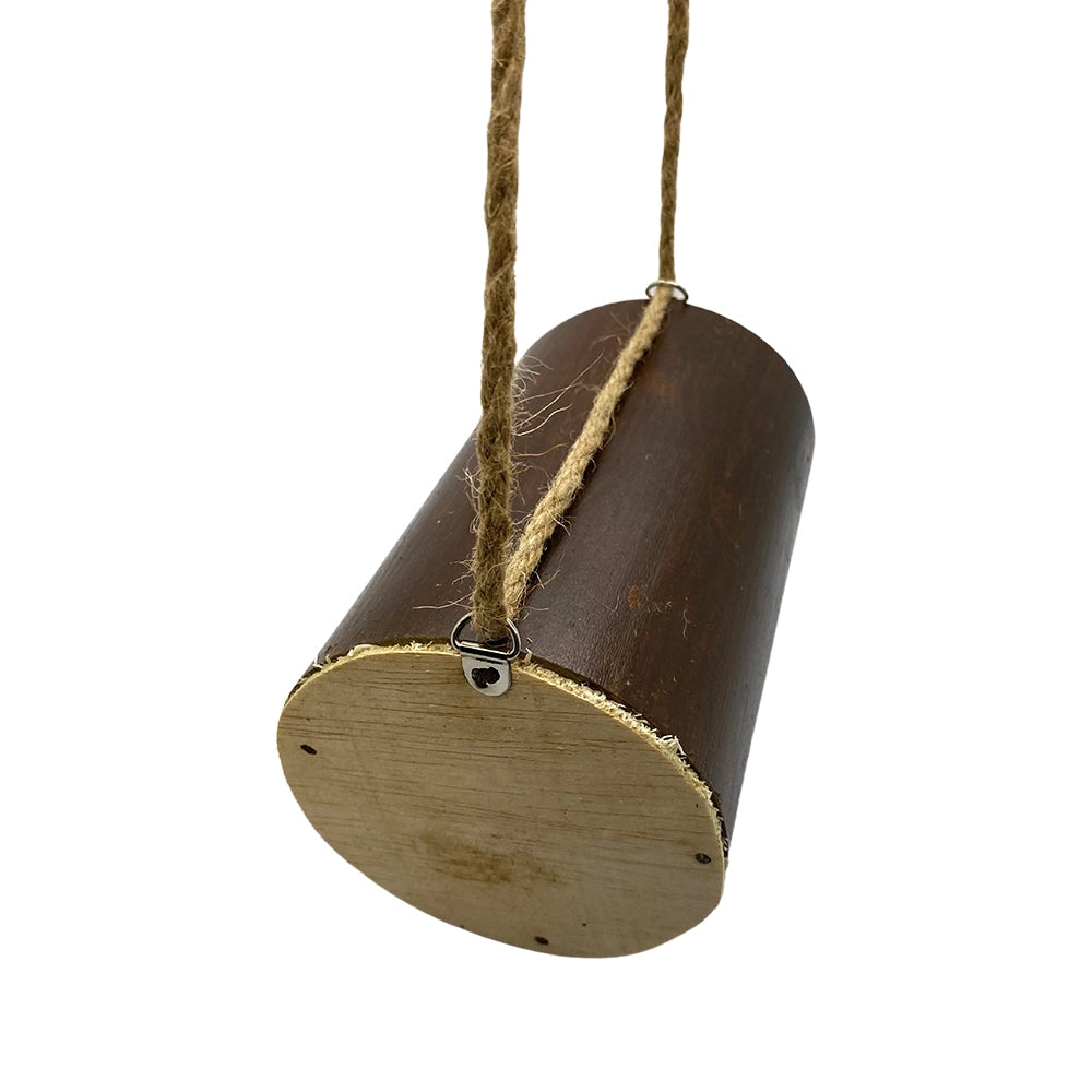 Bamboo Barrel Bee House – Natural Habitat for Bees | Eco‑Friendly Garden Wildlife Shelter