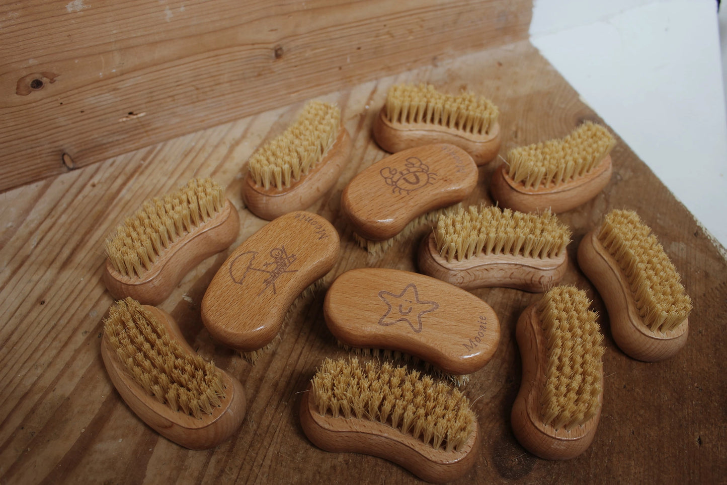 Natural Wooden Kid's Nail Brush