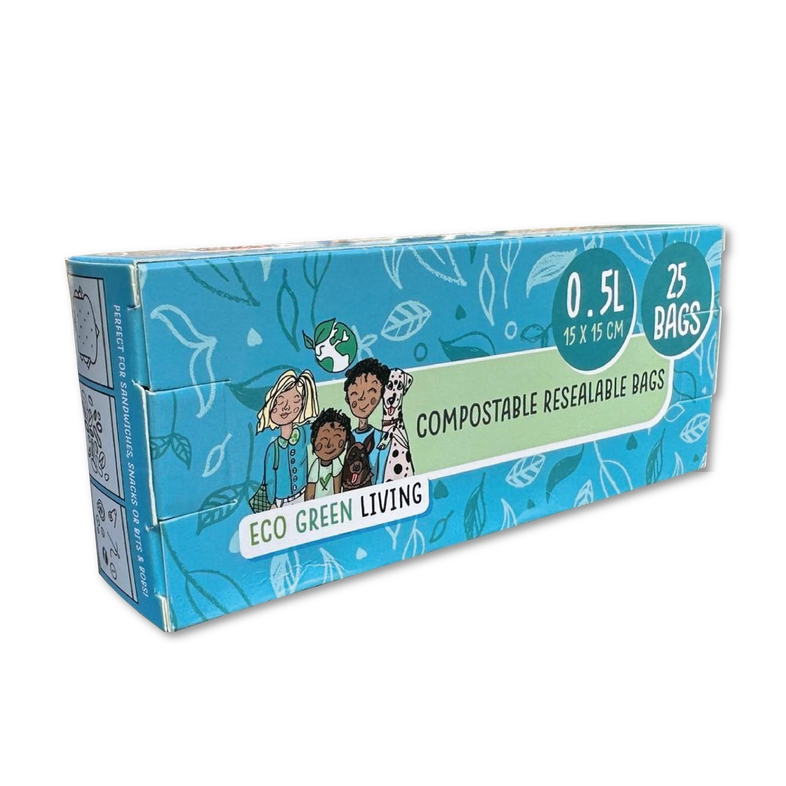 Compostable Resealable Bags Large | TRESS LTD