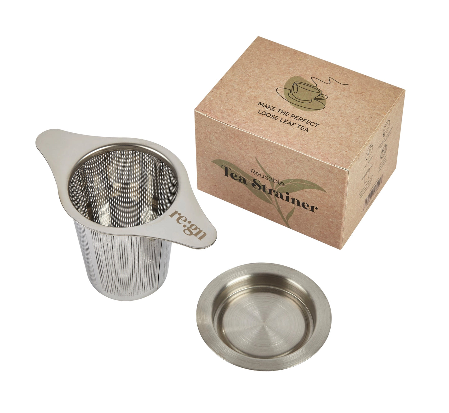 Eco-friendly reusable tea infuser