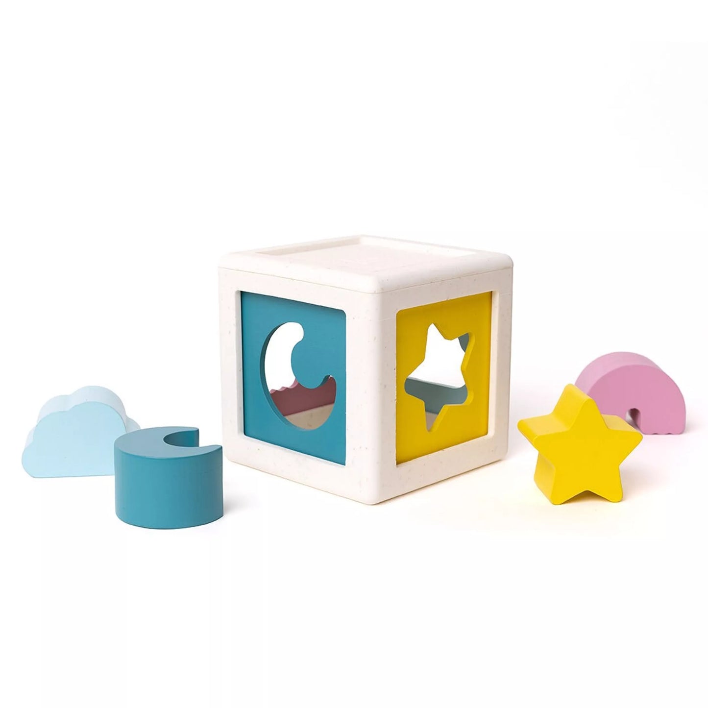 Baby Toys Shape Sorter - Kuby Extension (Letters & Sky)