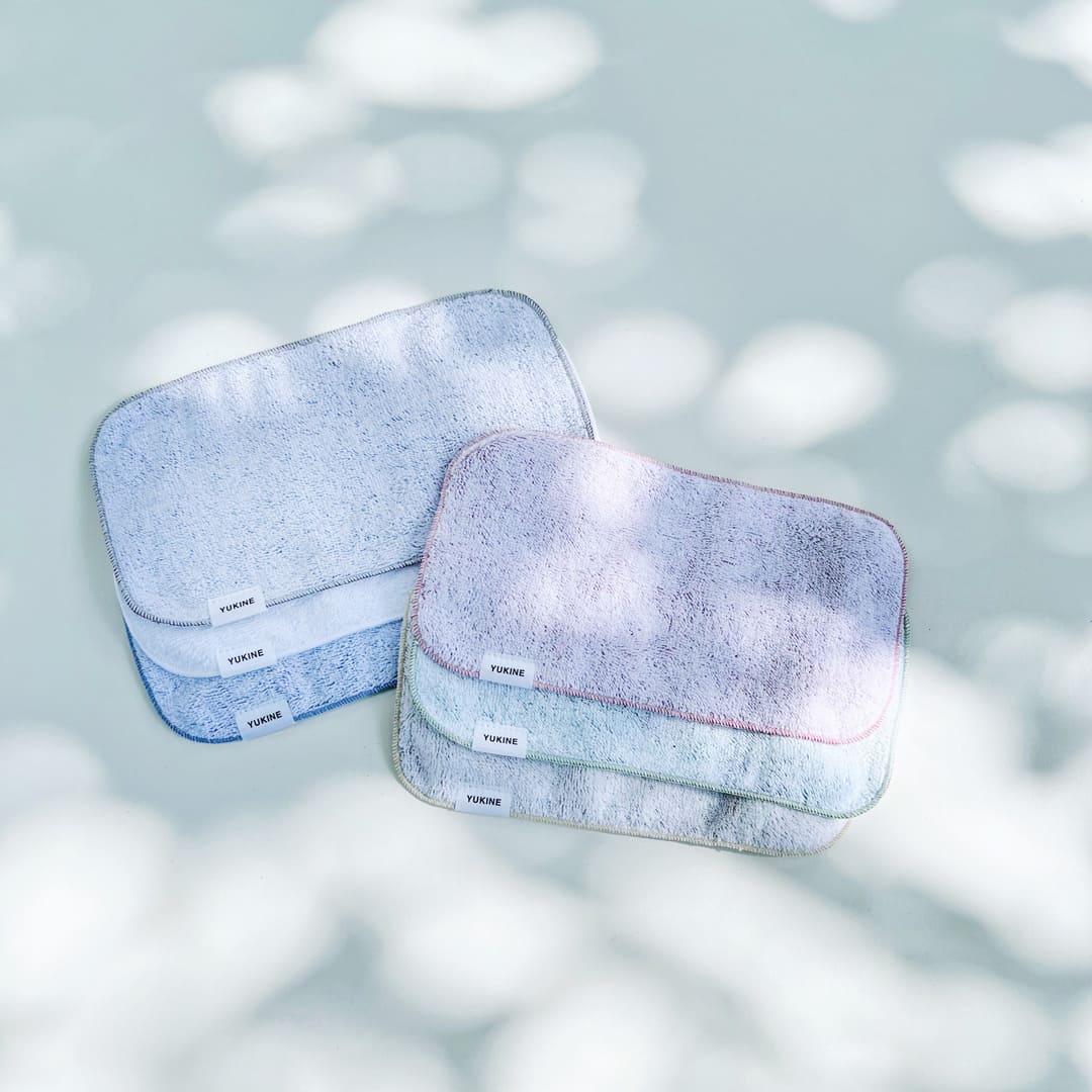 Shinto Yukine Bits mini towel made from organic cotton in Japan