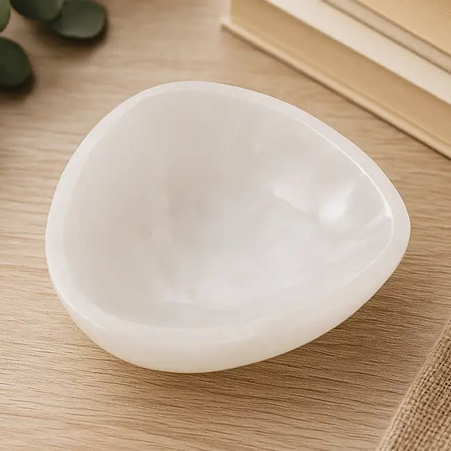Selenite Bowl 10cm | Natural Crystal