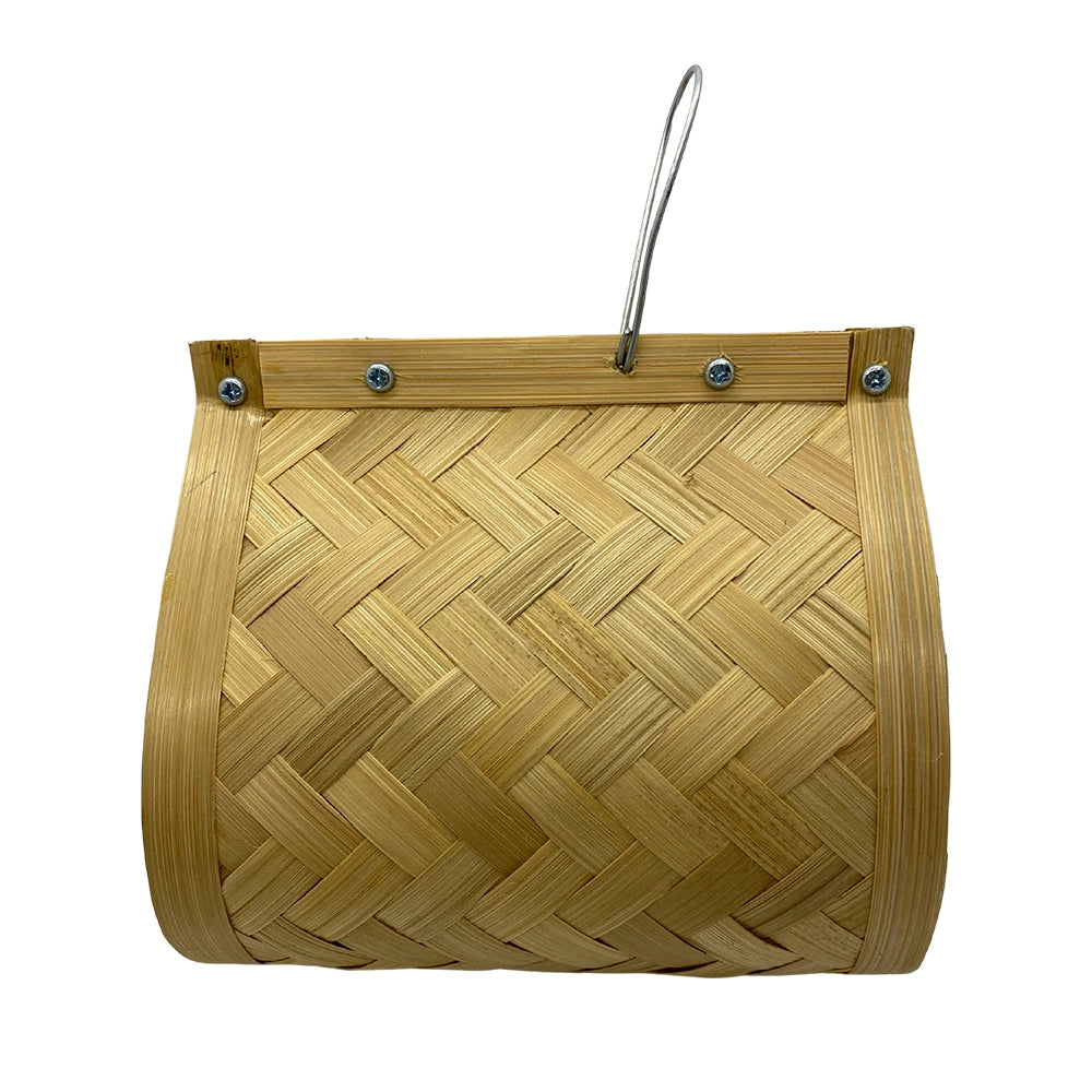 Bamboo Teardrop Bee House – Natural Habitat for Solitary Bees | Eco‑Friendly Garden Wildlife Shelter