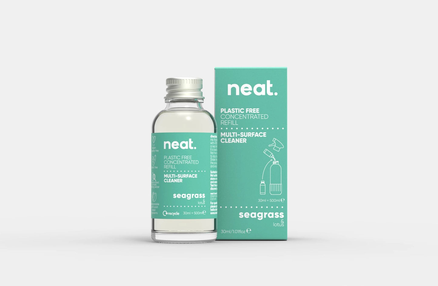 Sustainable multi-surface cleaner refill