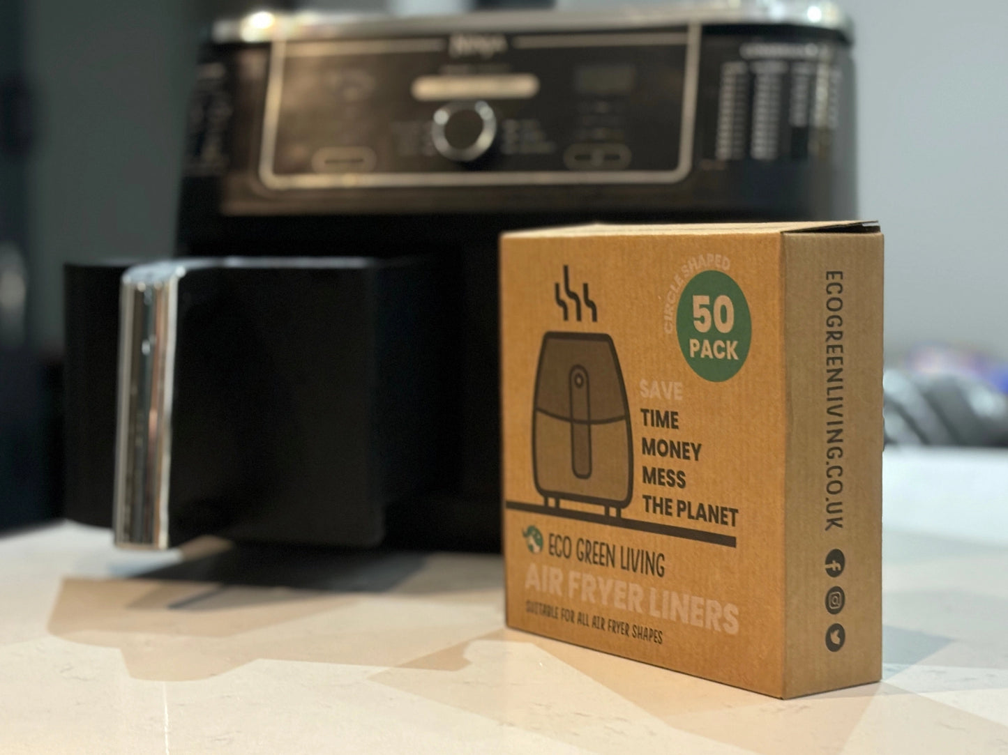 Plastic‑free air fryer liners suitable for all air fryers