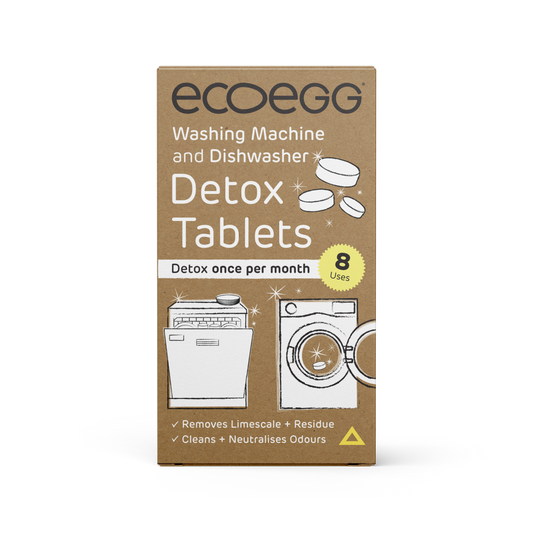 Detox Cleaning Tablets  x 8 - Washing Machine & Dishwasher