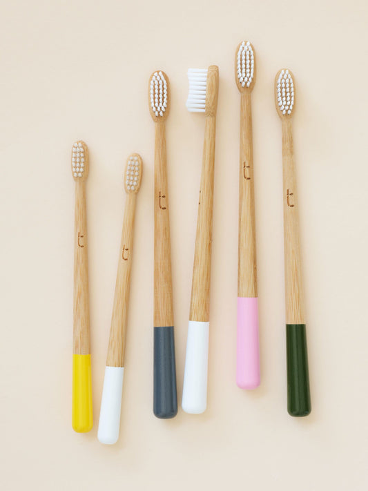 Eco-friendly bamboo toothbrush by Truthbrush