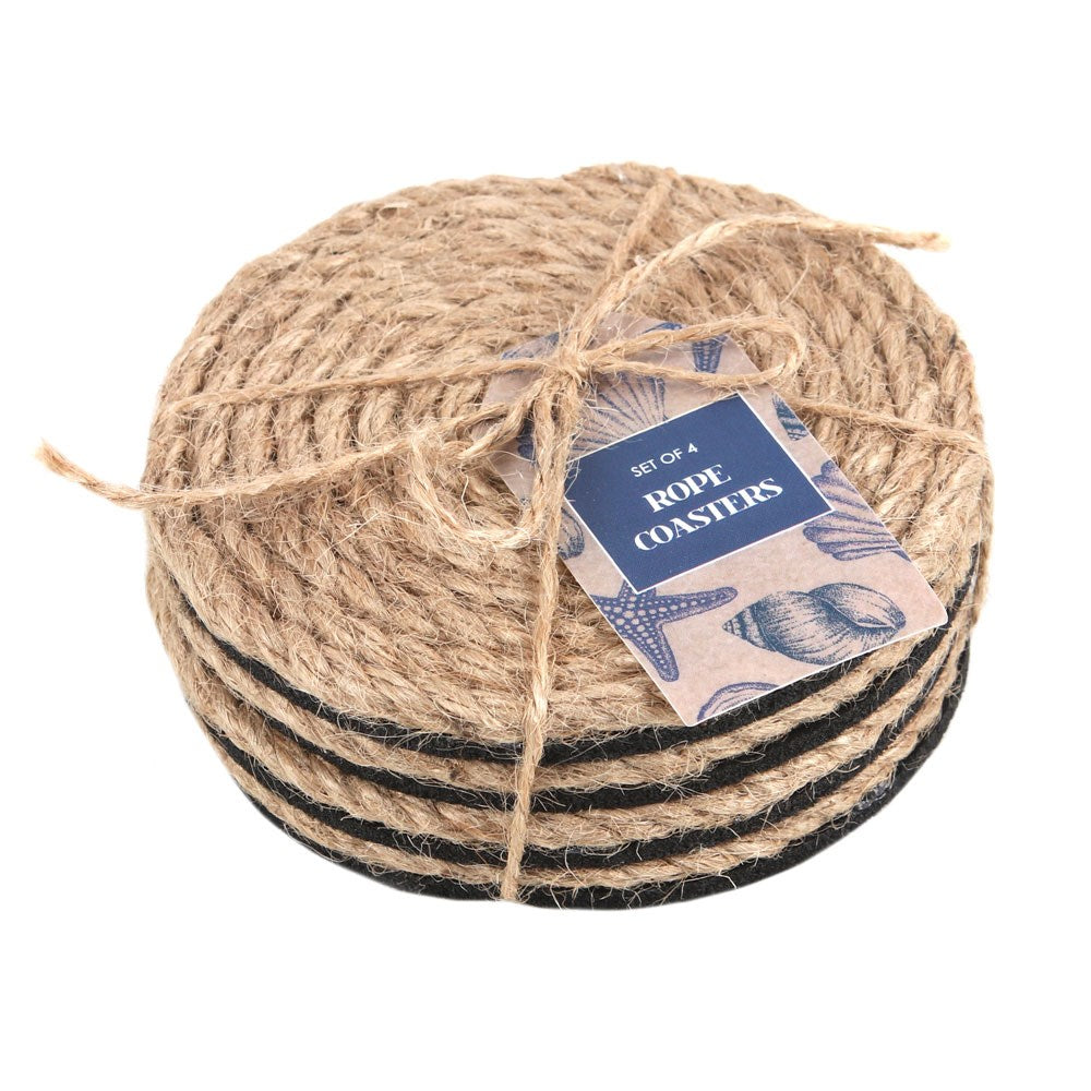 Costal Charm Rope Coaster Set