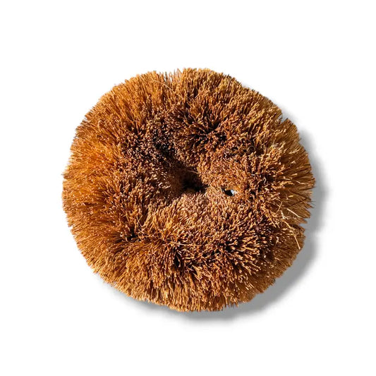 Natural coconut fibre washing up scourer