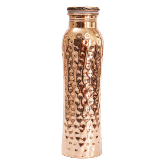 Ayurvedic copper water bottle natural hydration wellness bottle