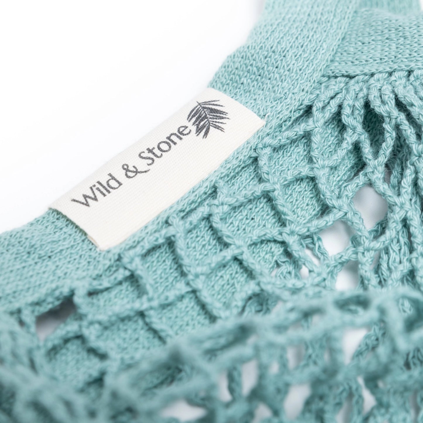 Organic Cotton Crochet Tote Bag
