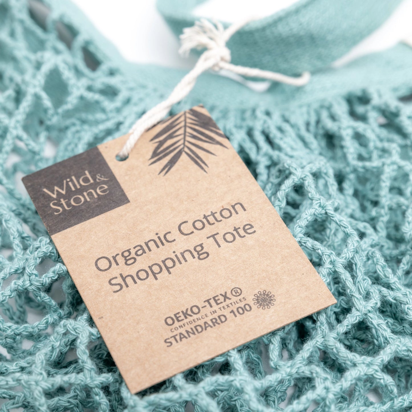 Organic Cotton Crochet Tote Bag