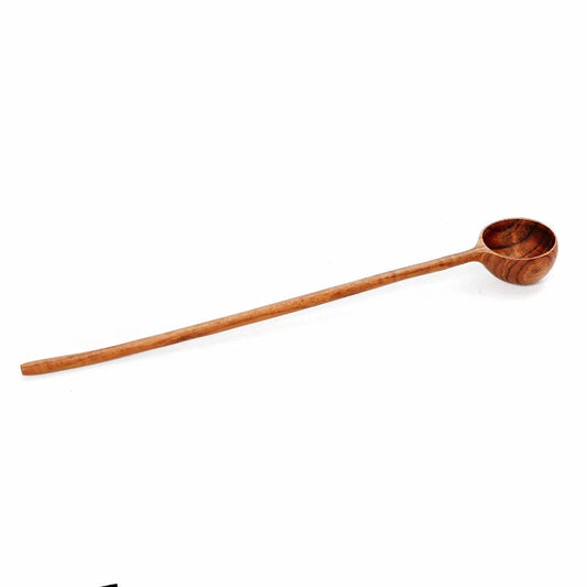 Teak Root Dosage Spoon | Natural Hand‑Carved Measuring Utensil
