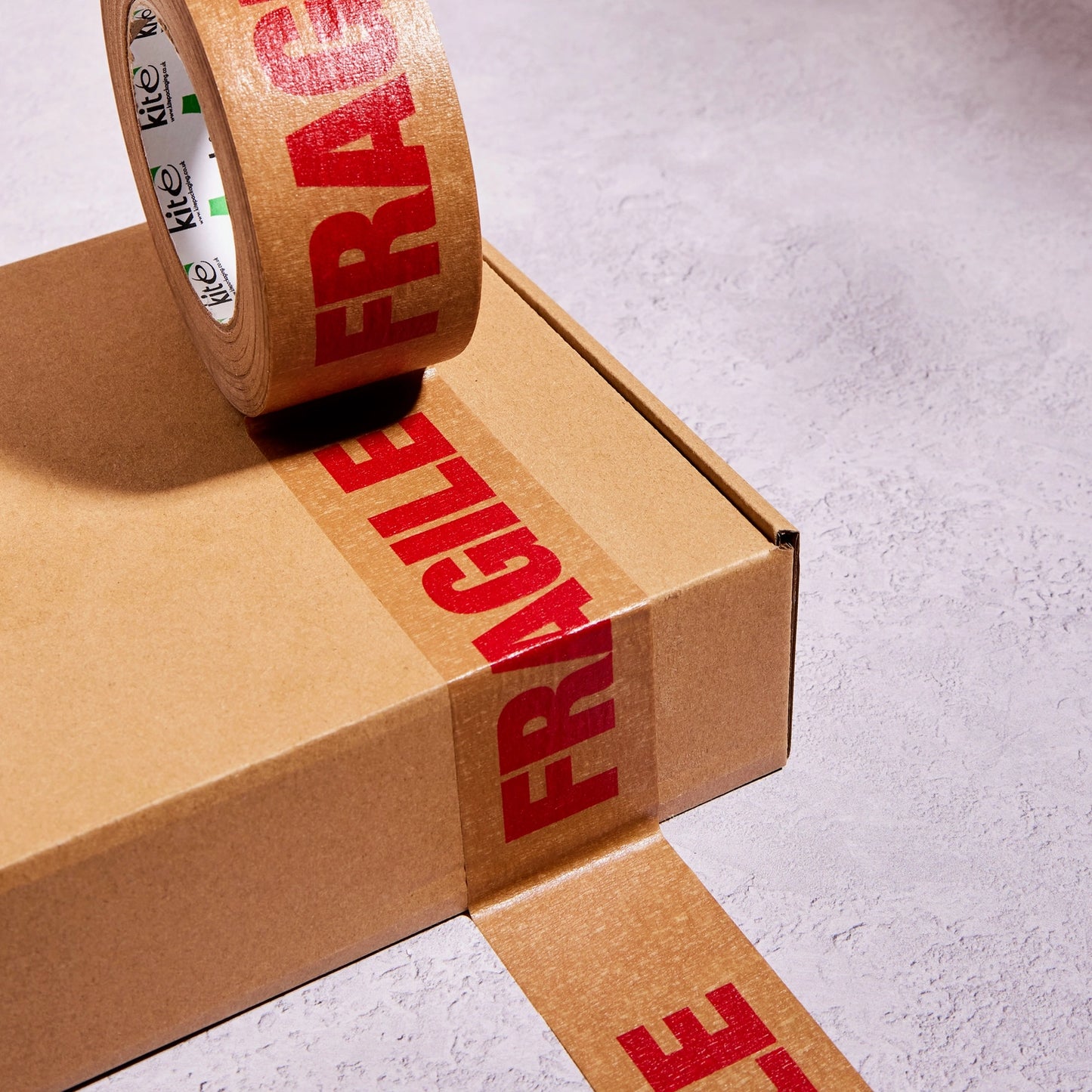 Sustainable printed parcel tape