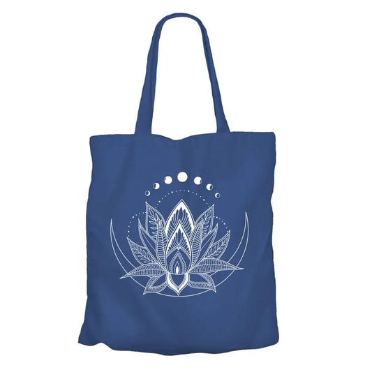 Eco-friendly recycled cotton tote bag