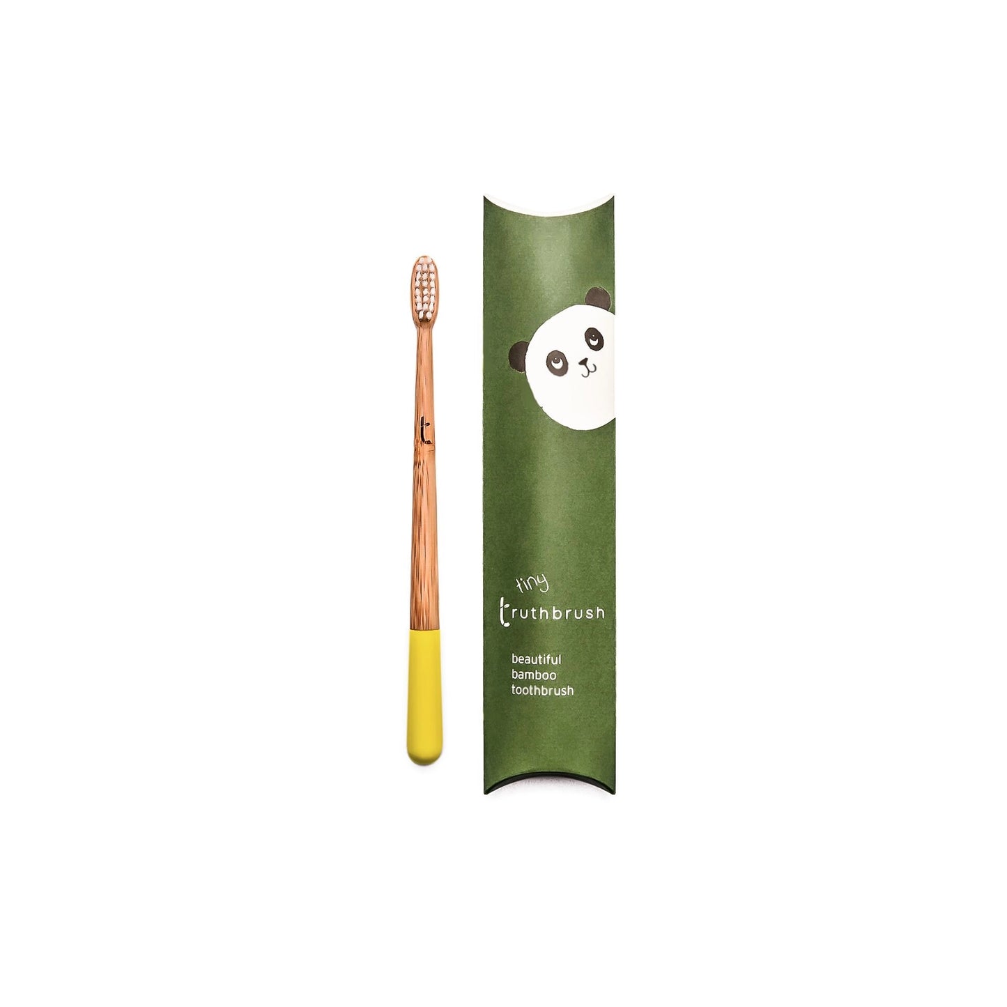 Eco-friendly bamboo toothbrush for children