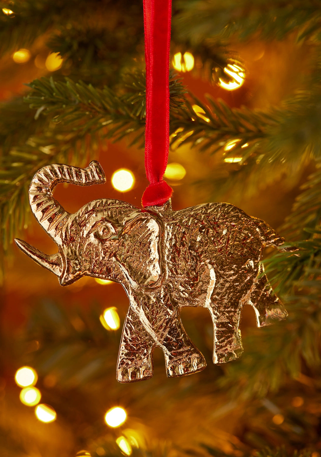 elephant Christmas decoration