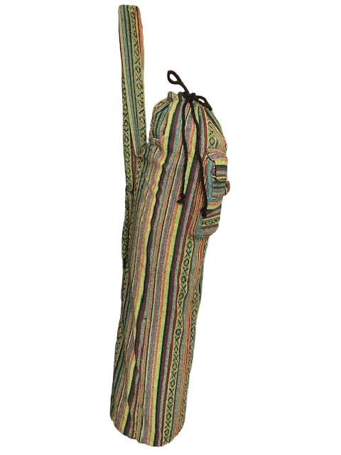 Green Yoga Bag