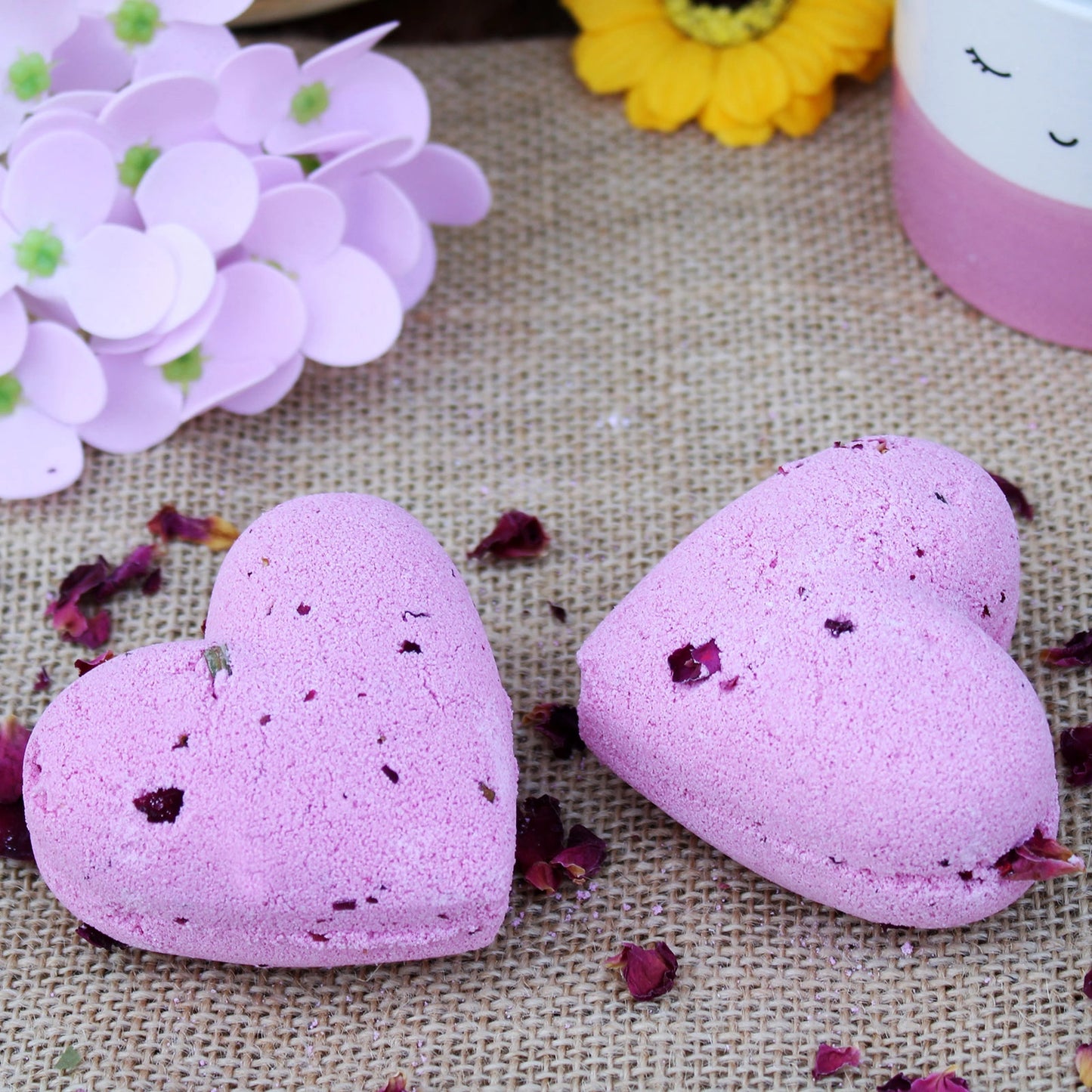 Love Heart Bath Bomb 70g