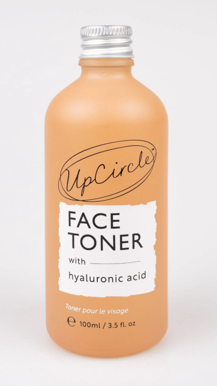 Hydrating face toner with hyaluronic acid and aluminium cap, 100ml