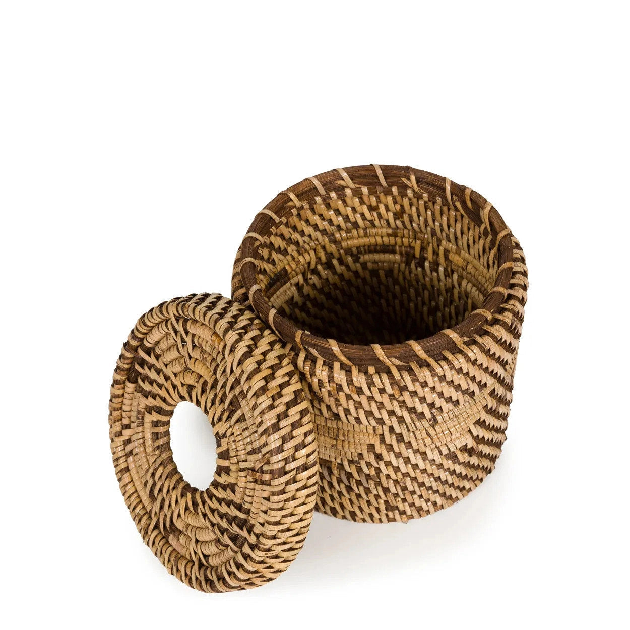 Natural Handwoven tissue box