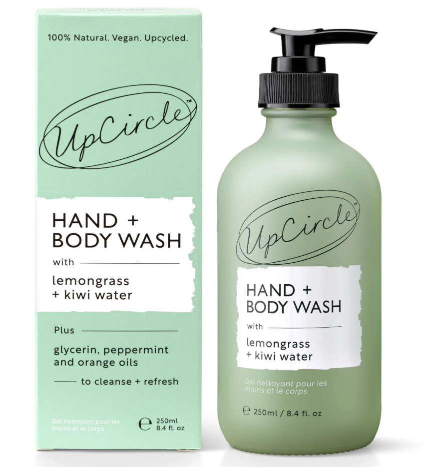 UpCircle natural hand and body wash with citrus and botanical essential oils