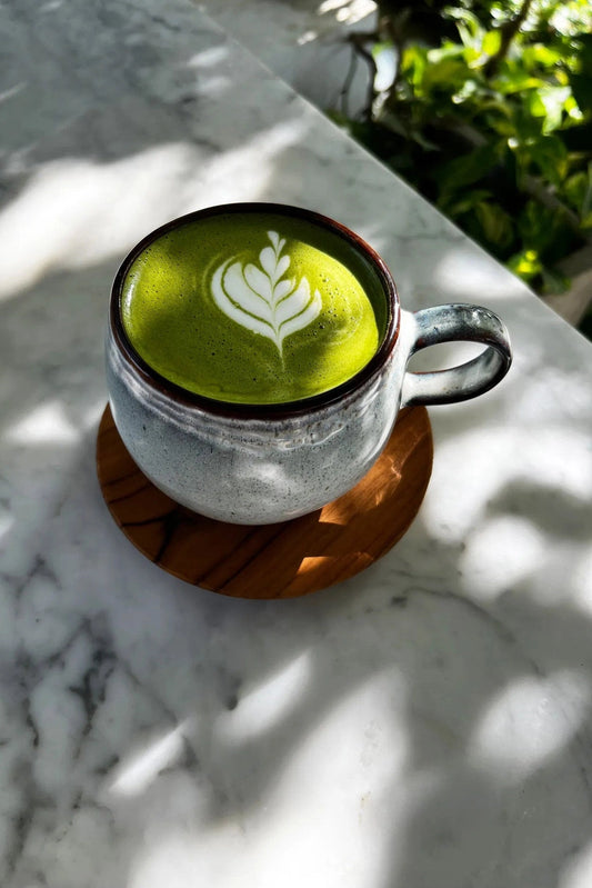 Teak Root Coaster – Natural Nordic Wooden Style (10 × 10 × 1 cm)