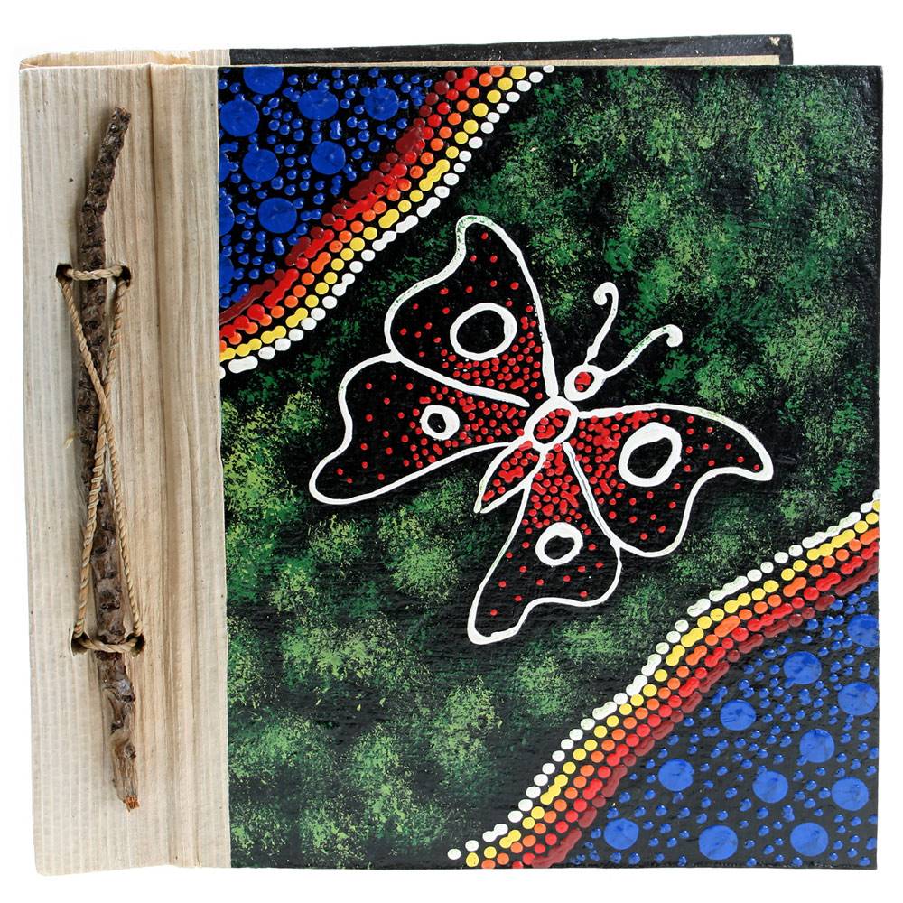 First Nations Notebook Notebook with Aboriginal Designs (20x20cm) – Ethical Art Journal & Sus ...