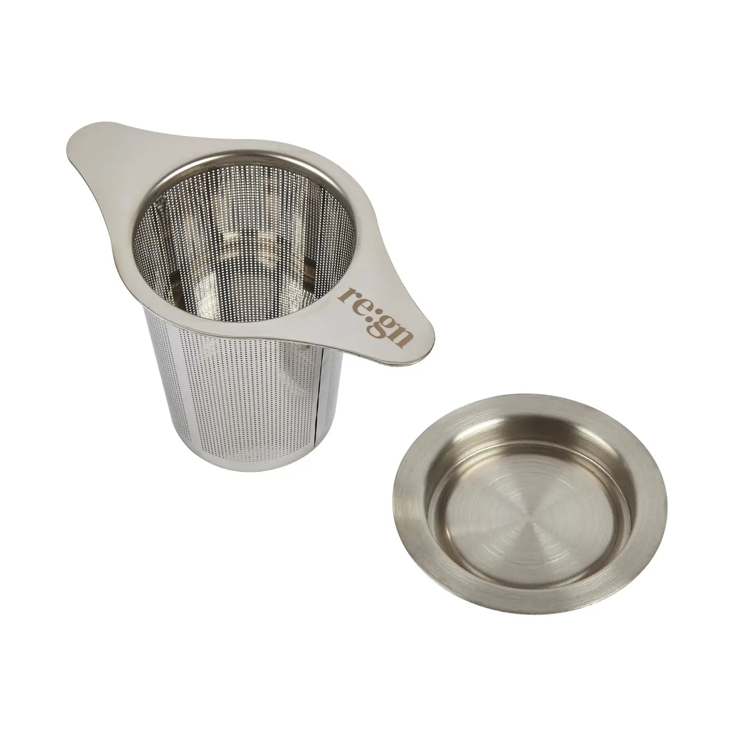 Reusable tea strainer for loose leaf tea