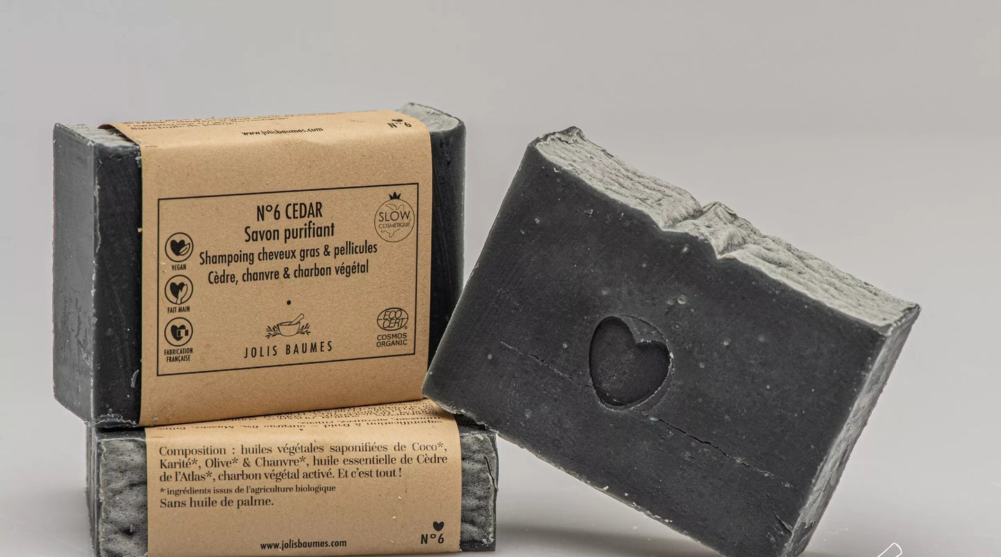 CEDAR soap detox and purifying - body and hair