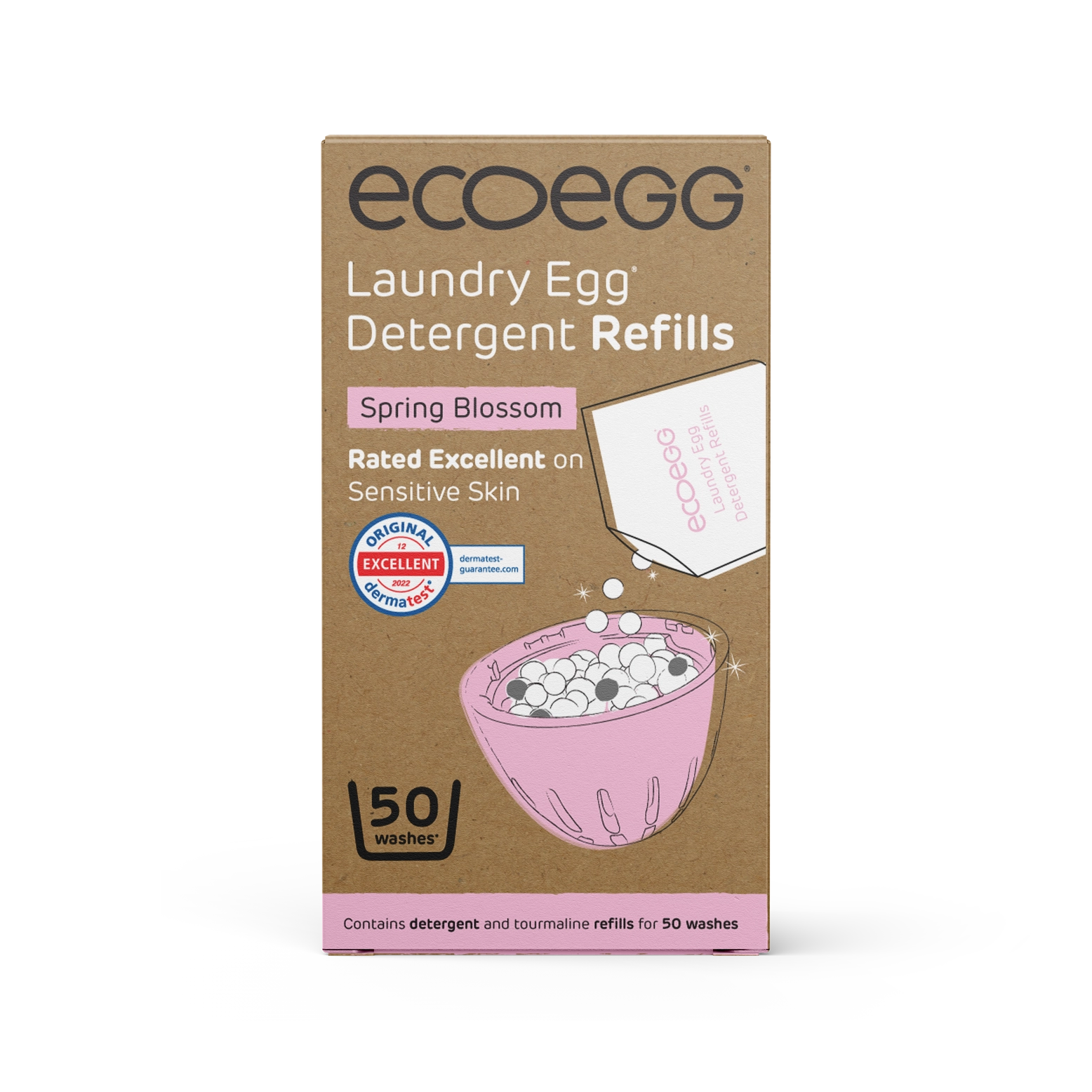 Eco‑friendly refill pellets for reusable laundry egg