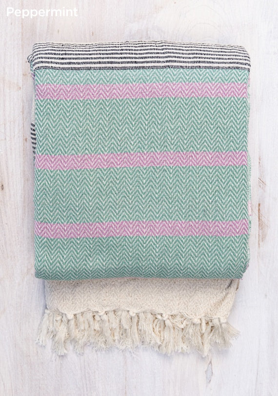 Sustainable throw / bedspread