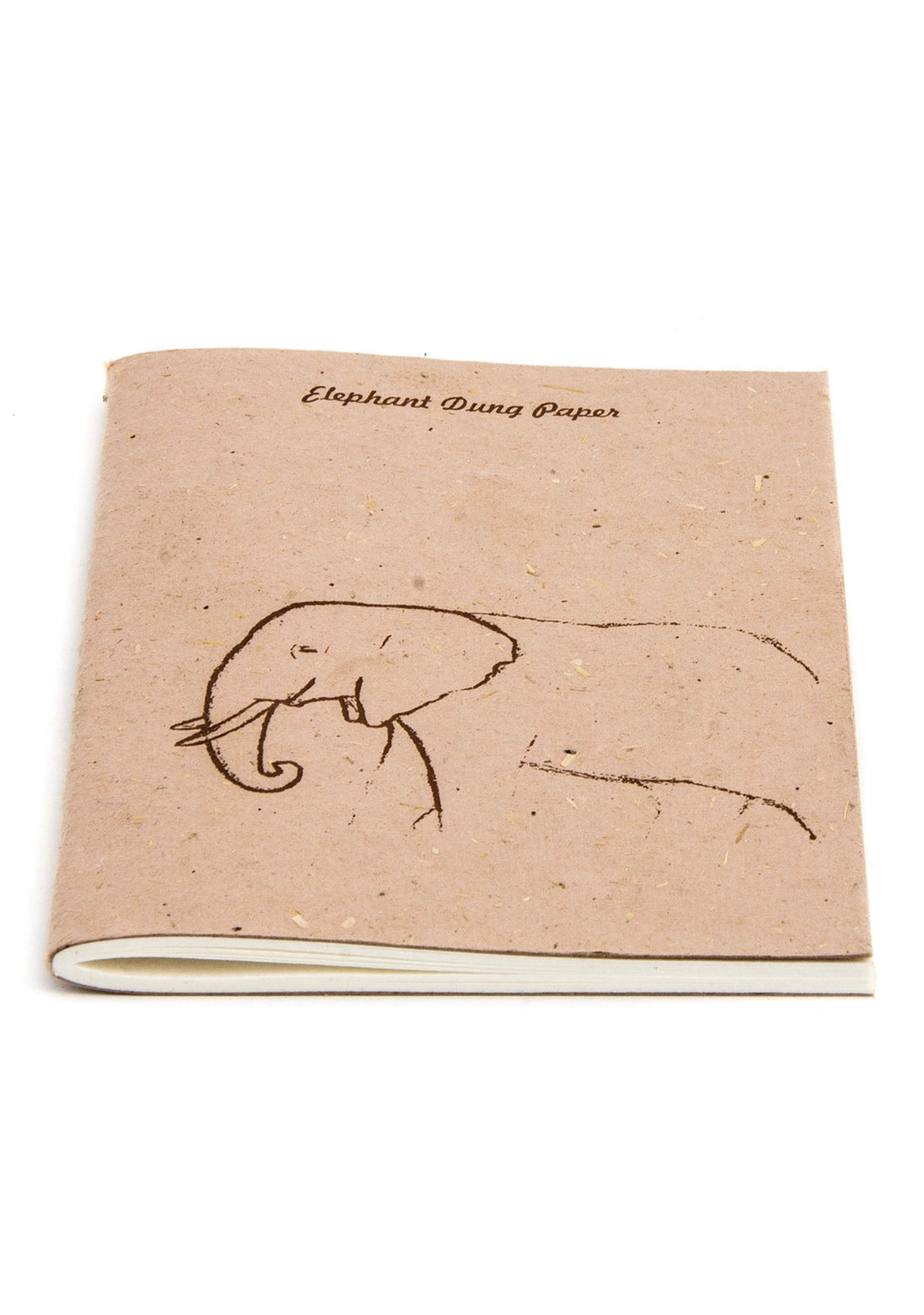 Handmade recycled dung paper notebook eco friendly fair trade journal