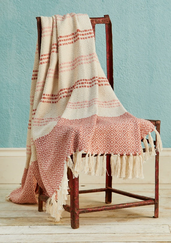 Taara Recycled Cotton Throw 130 x 170cm | Sustainable Sofa Throw