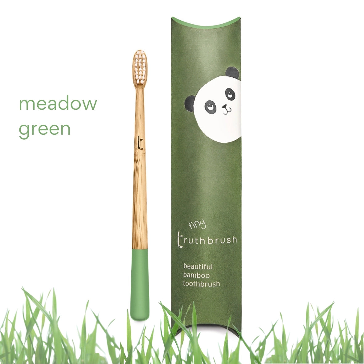 Eco-friendly bamboo toothbrush for children