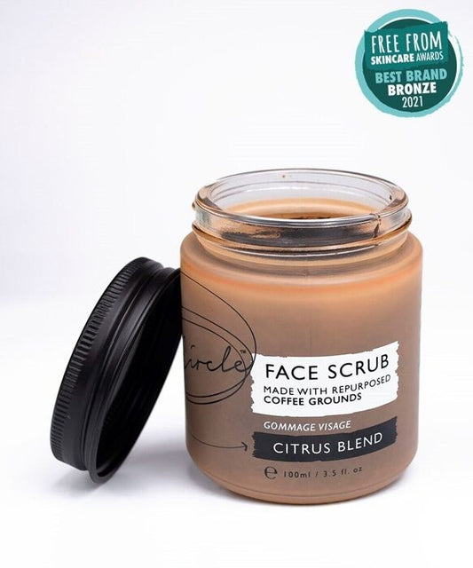 UpCircle Coffee Face Scrub with Rosehip Oil