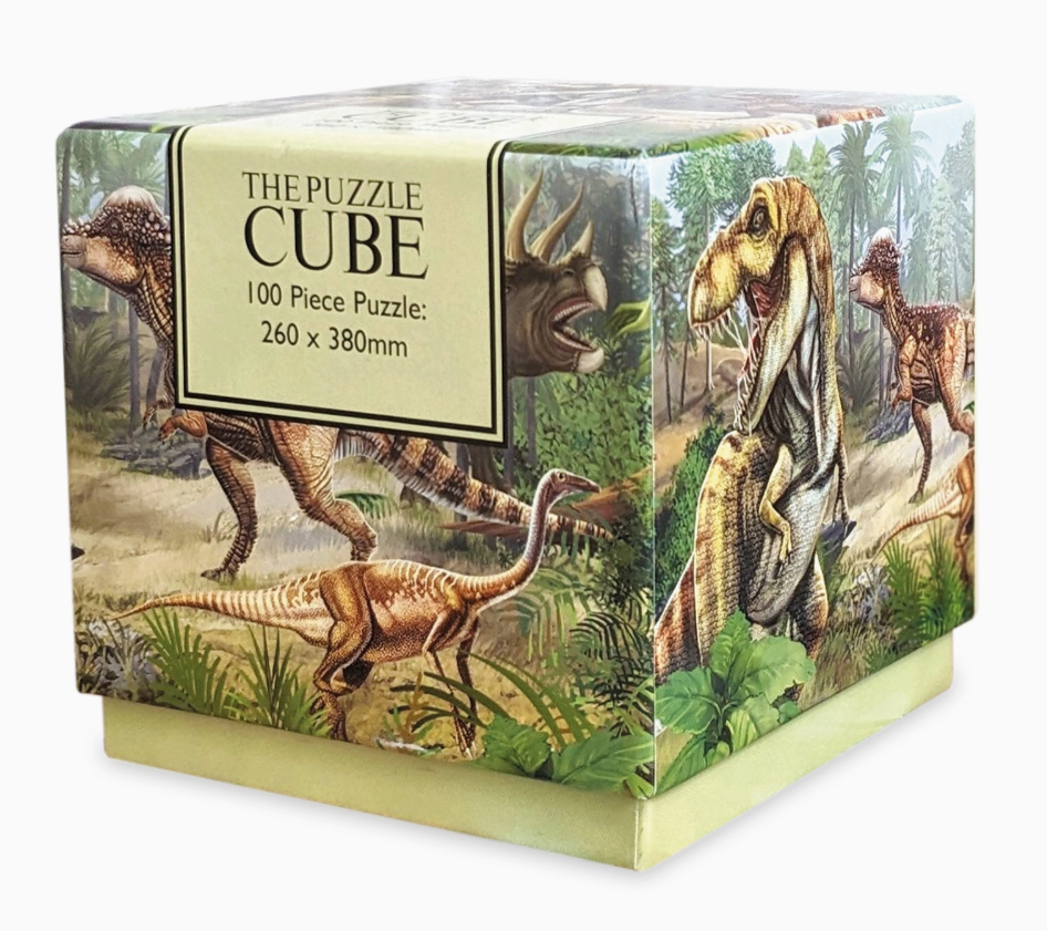 100-piece dinosaur jigsaw puzzle