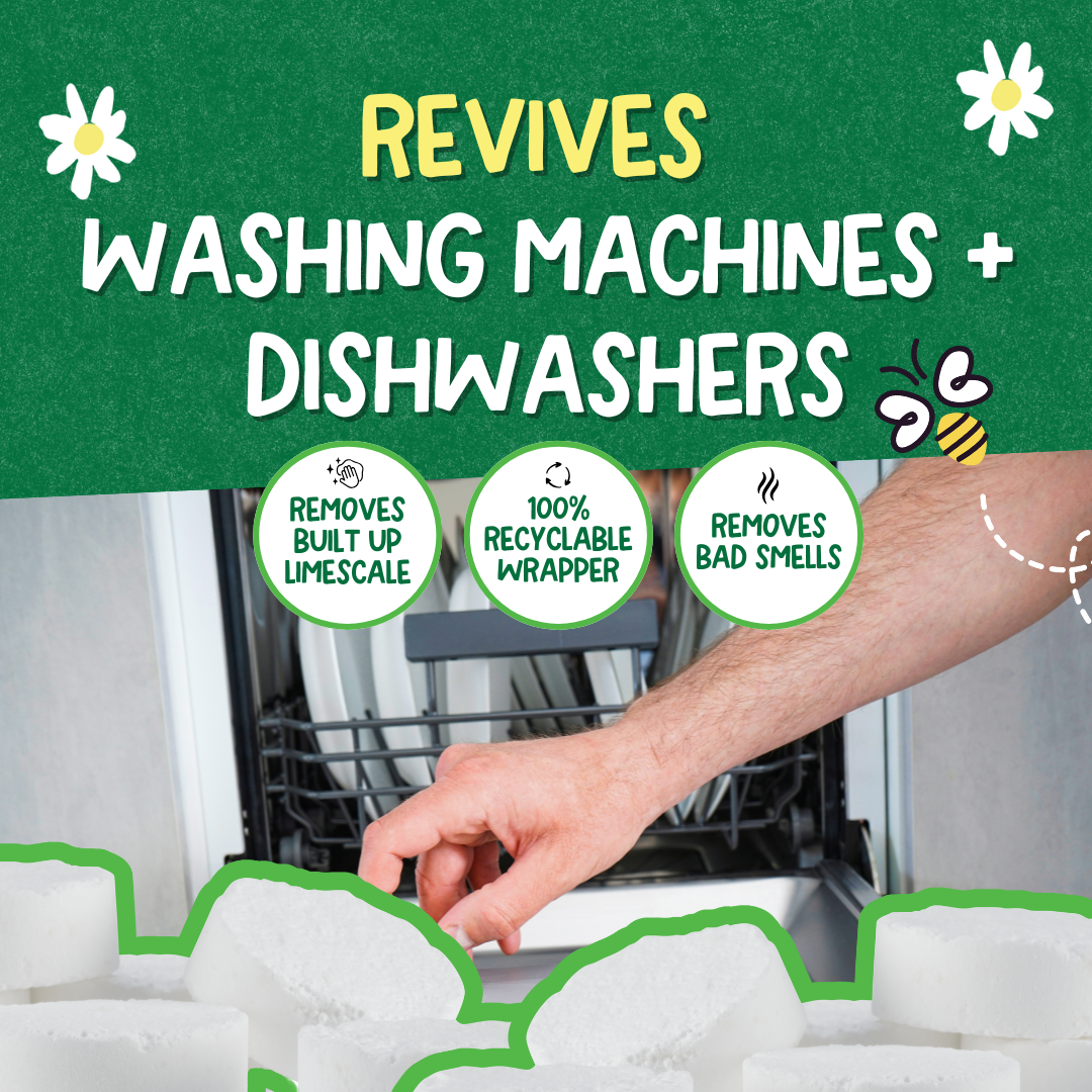 Detox Cleaning Tablets  x 8 - Washing Machine & Dishwasher