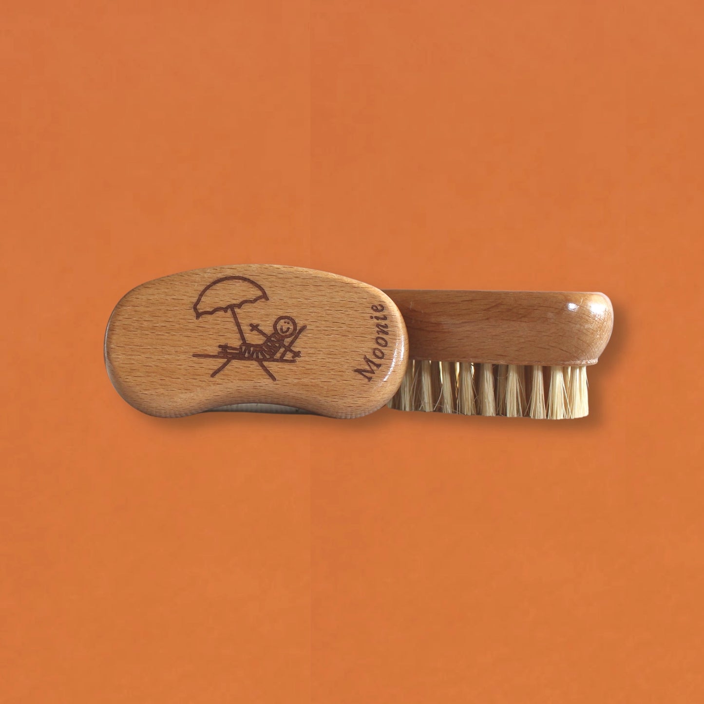 natural bristle nail brush