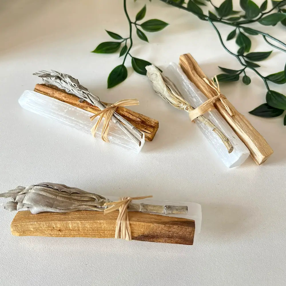 palo santo smudge bundle